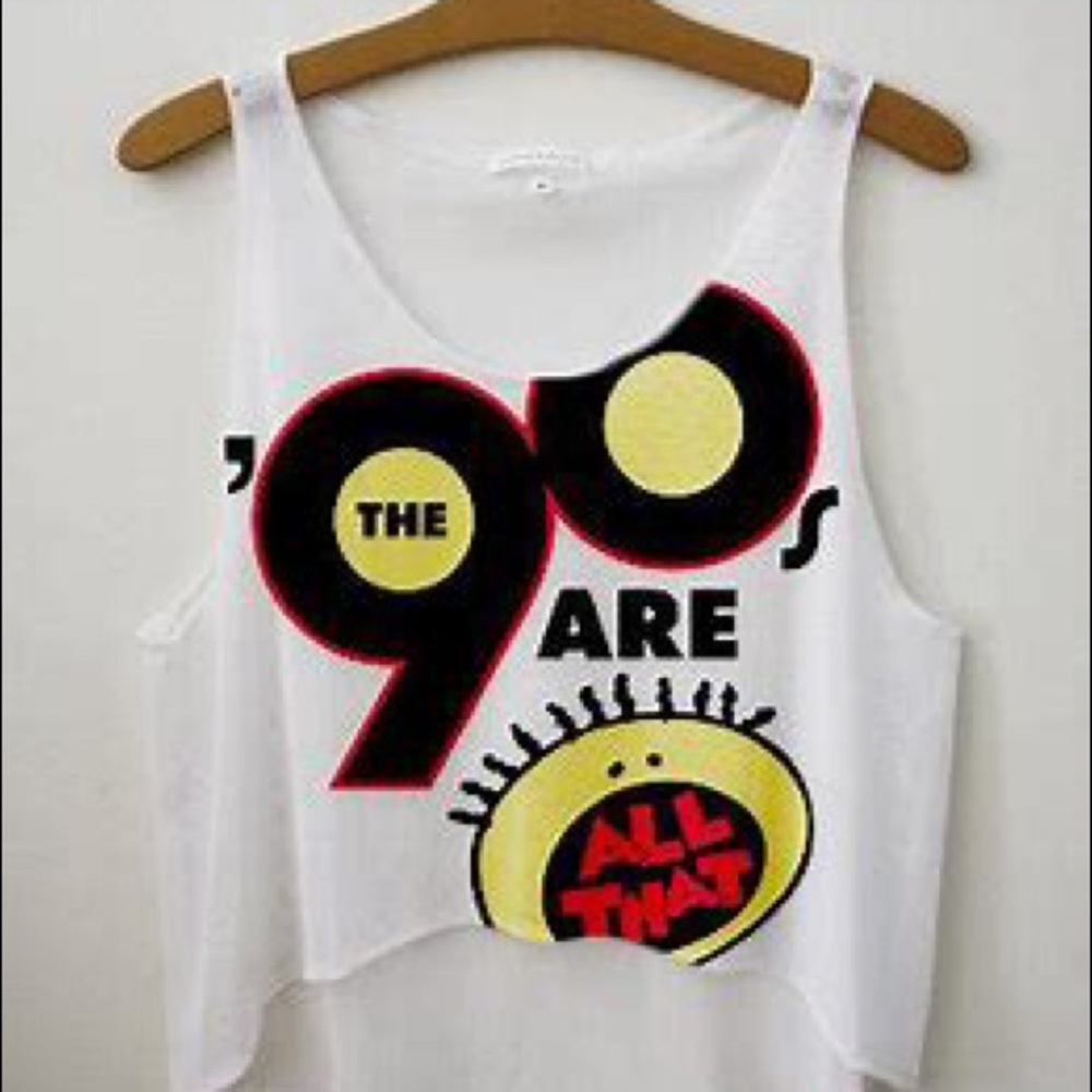 Freshtops 90’s are all that crop top